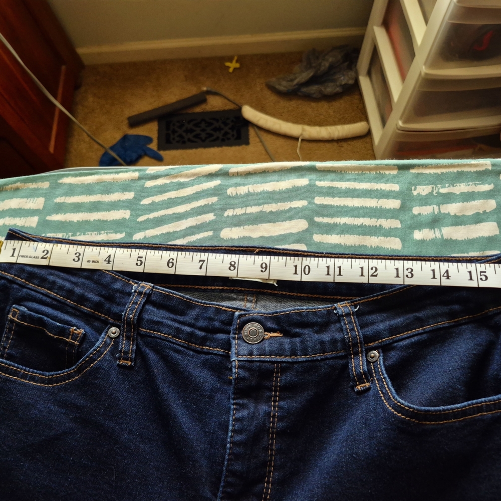 Lauren Ralph Lauren Blue Straight Leg Jeans - Picture 6 of 8